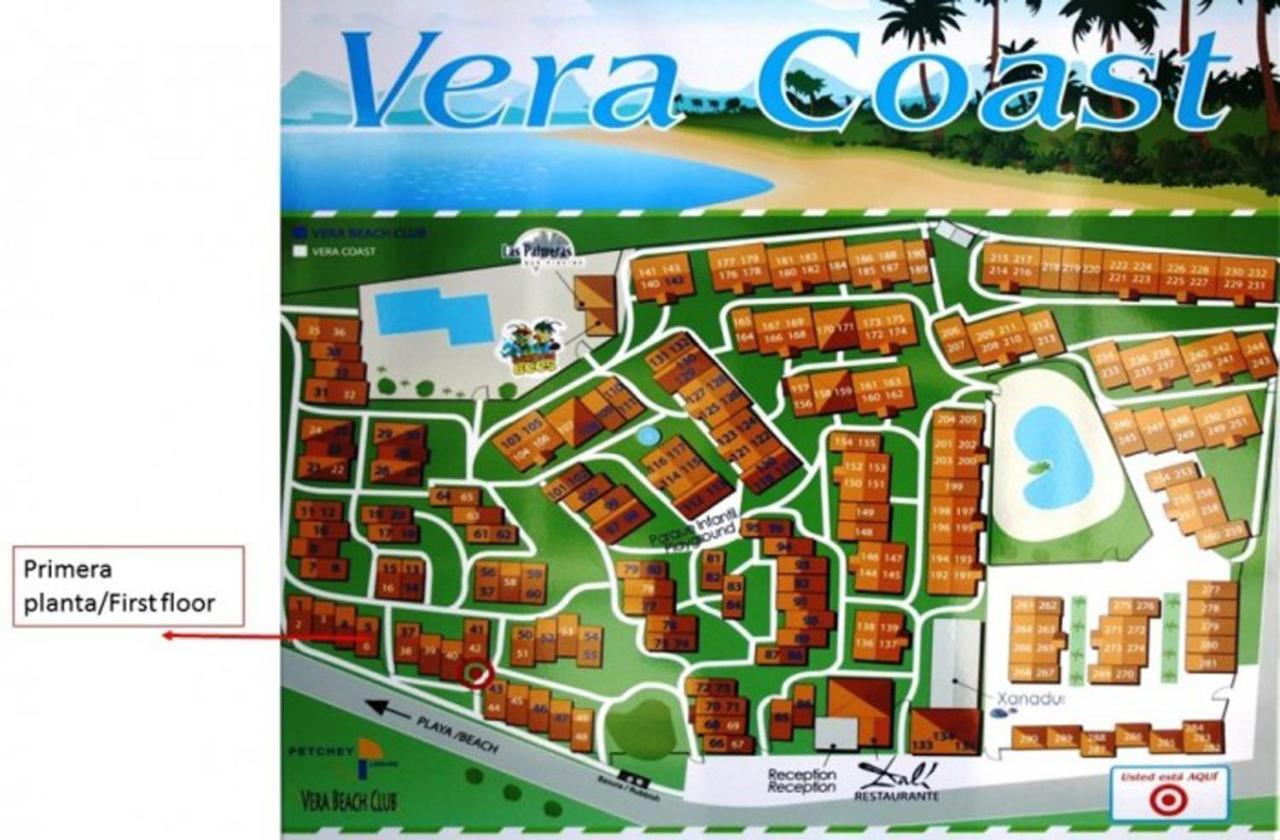 Sunny Coastal 1 Bed Apartment - Vera Coast: 2Mins To Beach Лос-Амаргильос Экстерьер фото